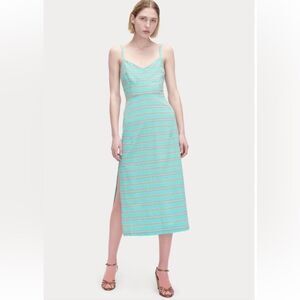 Rachel Comey Agitator Dress - Bllue/green size 10
